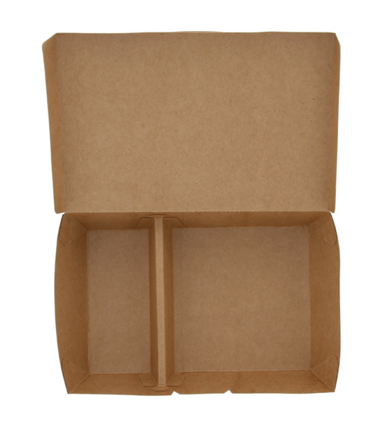 ペーパーランチボックス仕切付中 TY7  20枚